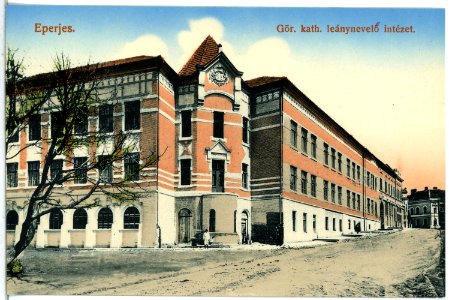 14617-Eperjes-1912-Gör. kath. leanynevelö intezet-Brück & Sohn Kunstverlag