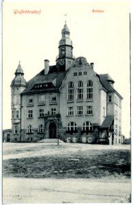 15031-Großröhrsdorf-1912-Rathaus-Brück & Sohn Kunstverlag