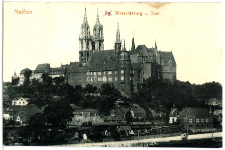 14840-Meißen-1912-Albrechtsburg und Dom-Brück & Sohn Kunstverlag