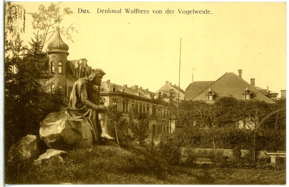 14412-Dux-1912-Denkmal Walters von der Vogelweide-Brück & Sohn Kunstverlag