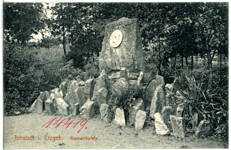 14419-Jöhstadt- Erzgeb.-1912-Bismarckplatz-Brück & Sohn Kunstverlag