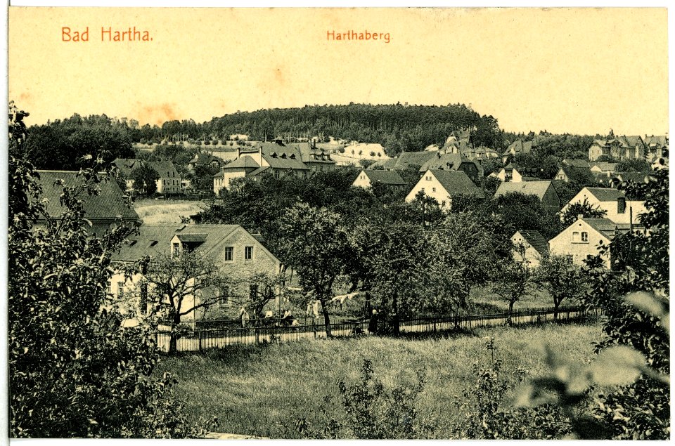 14782-Hartha-1912-Blick auf Bad Hartha-Brück & Sohn Kunstverlag