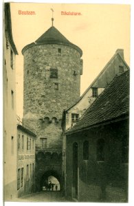 10428-Bautzen-1908-Nikolaiturm-Brück & Sohn Kunstverlag