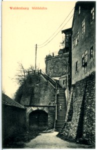 14540-Waldenburg-1912-Mühlstufen-Brück & Sohn Kunstverlag