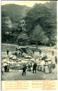 14527-Karlsbad-1912-Kaiser Josef - Denkmal-Brück & Sohn Kunstverlag