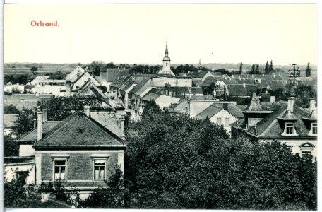14646-Ortrand-1912-Blick über Ortrand-Brück & Sohn Kunstverlag