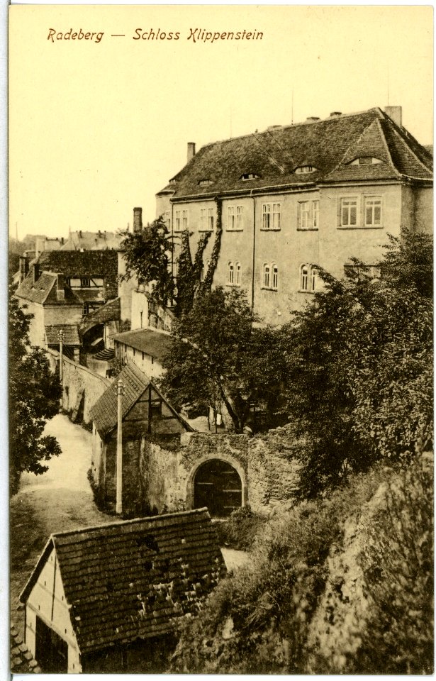 15024-Radeberg-1912-Schloß Klippenstein-Brück & Sohn Kunstverlag