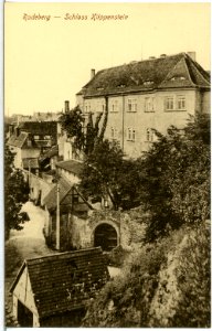 15024-Radeberg-1912-Schloß Klippenstein-Brück & Sohn Kunstverlag