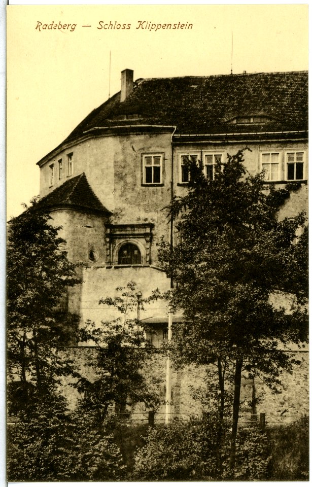 15022-Radeberg-1912-Schloß Klippenstein-Brück & Sohn Kunstverlag