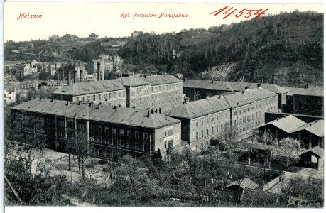 14554-Meißen-1912-Porzellan - Manufaktur-Brück & Sohn Kunstverlag
