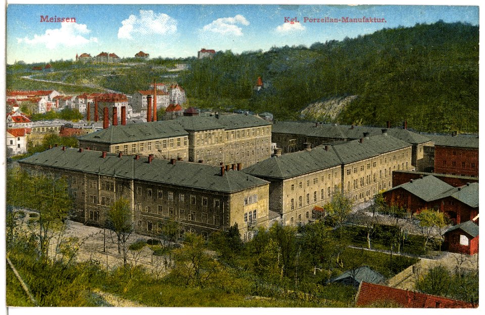 14745-Meißen-1912-Porzellan - Manufaktur-Brück & Sohn Kunstverlag