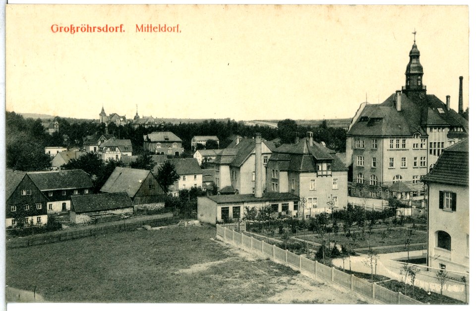 15028-Großröhrsdorf-1912-Mitteldorf-Brück & Sohn Kunstverlag