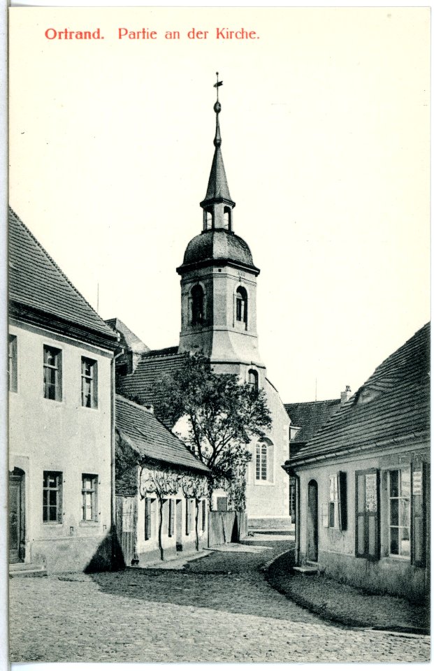 14643-Ortrand-1912-Kirche-Brück & Sohn Kunstverlag