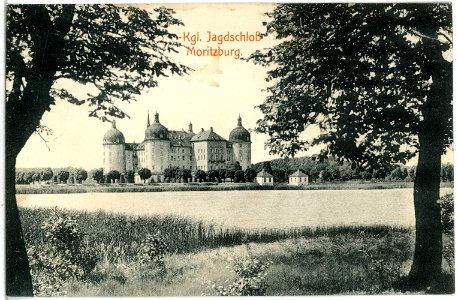 14827-Moritzburg-1912-Schloß-Brück & Sohn Kunstverlag