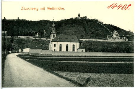 14468-Zitzschewig-1912-Zitzschewig mit Wettinhöhe-Brück & Sohn Kunstverlag