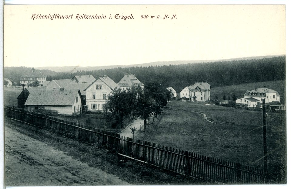14457-Reitzenhain-1912-Blick auf Reitzenhain-Brück & Sohn Kunstverlag