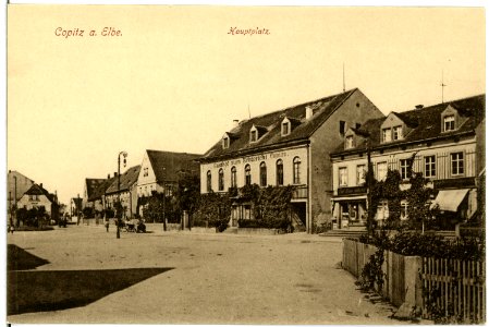 10374-Copitz-1908-Hauptplatz-Brück & Sohn Kunstverlag