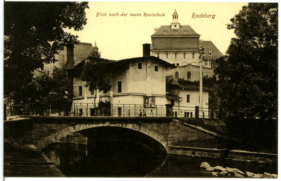 14865-Radeberg-1912-Realschule-Brück & Sohn Kunstverlag