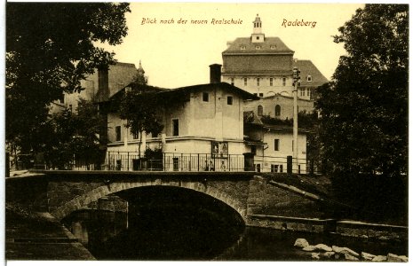 14865-Radeberg-1912-Realschule-Brück & Sohn Kunstverlag