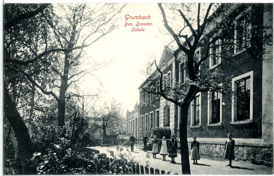 14576-Grumbach-1912-Schule-Brück & Sohn Kunstverlag