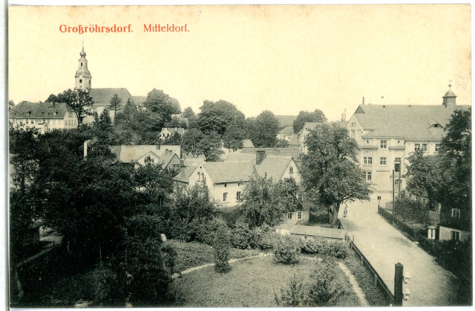 15027-Großröhrsdorf-1912-Mitteldorf-Brück & Sohn Kunstverlag