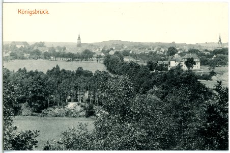 14917-Königsbrück-1912-Blick auf Königsbrück-Brück & Sohn Kunstverlag