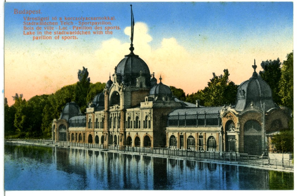 14209-Budapest-1912-Sportpavillon-Brück & Sohn Kunstverlag