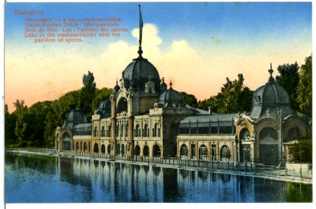 14209-Budapest-1912-Sportpavillon-Brück & Sohn Kunstverlag