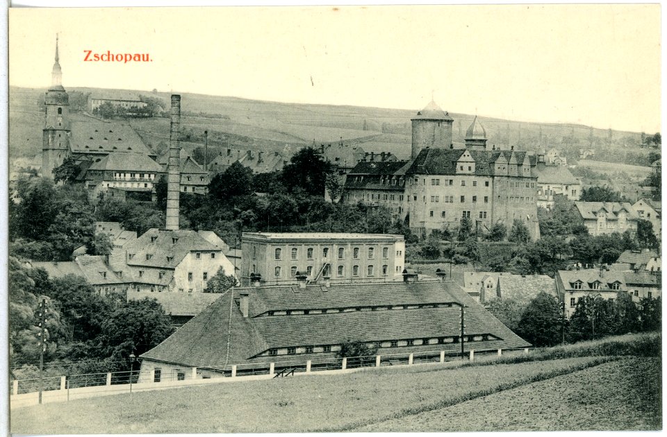 14421-Zschopau-1912-Blick auf Zschopau-Brück & Sohn Kunstverlag