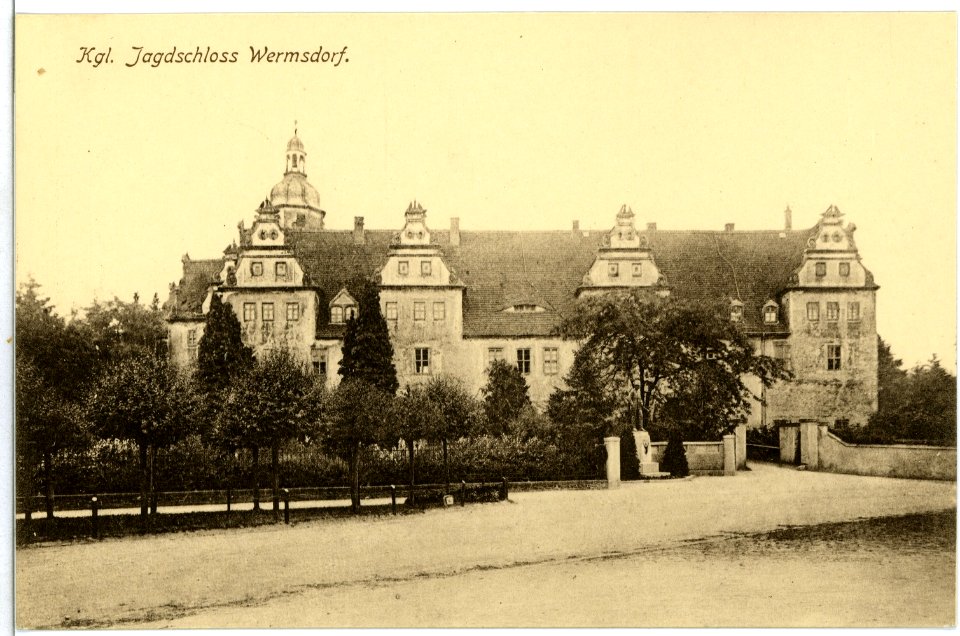 10171-Wermsdorf-1908-Jagdschloß-Brück & Sohn Kunstverlag