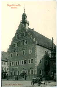 10512-Dippoldiswalde-1908-Rathaus-Brück & Sohn Kunstverlag