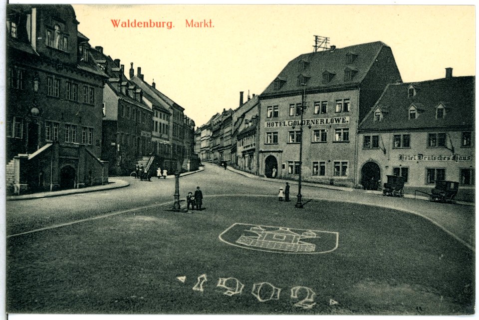 14538-Waldenburg-1912-Markt-Brück & Sohn Kunstverlag