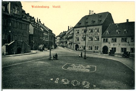 14538-Waldenburg-1912-Markt-Brück & Sohn Kunstverlag