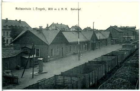 14454-Reitzenhain-1912-Bahnhof-Brück & Sohn Kunstverlag
