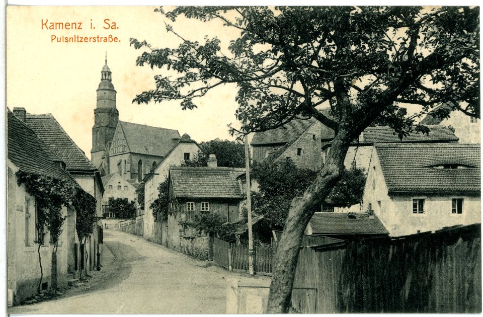 14946-Kamenz-1912-Pulsnitzer Straße-Brück & Sohn Kunstverlag