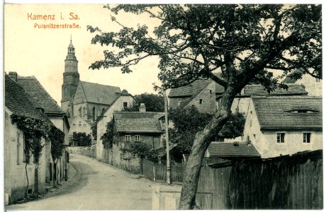 14946-Kamenz-1912-Pulsnitzer Straße-Brück & Sohn Kunstverlag