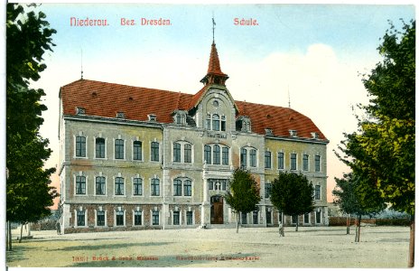 10351-Niederau-1908-Schule-Brück & Sohn Kunstverlag