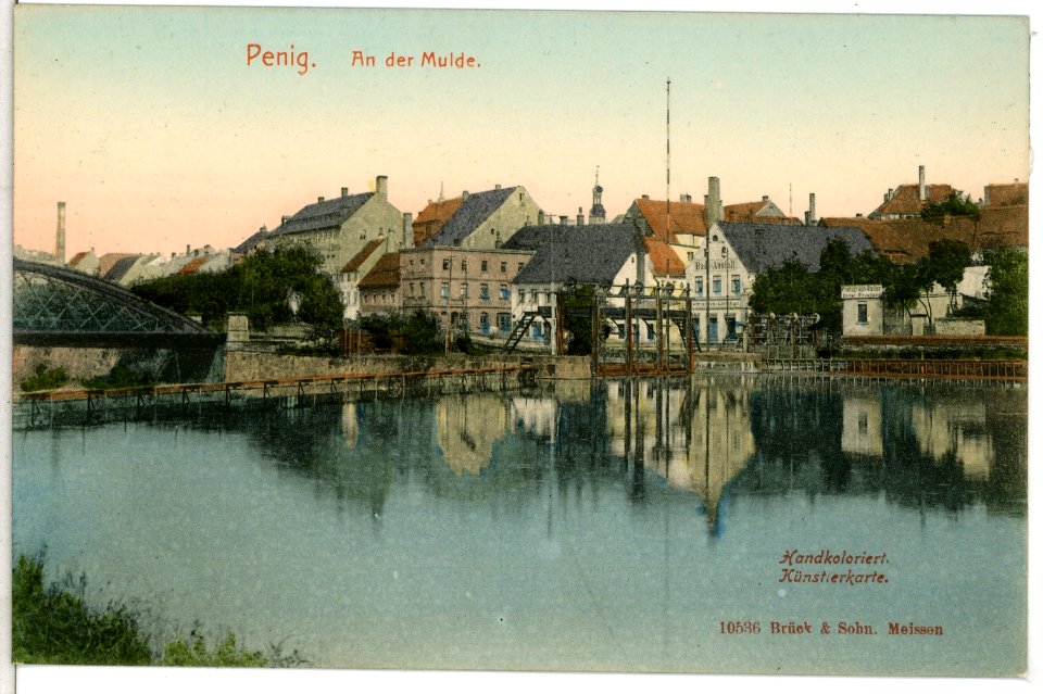 10536-Penig a. d. Mulde-1908-Blick auf Penig-Brück & Sohn Kunstverlag