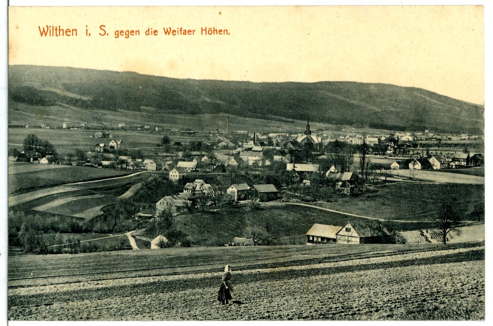 10791-Wilthen-1909-gegen die Weifaer Höhen-Brück & Sohn Kunstverlag