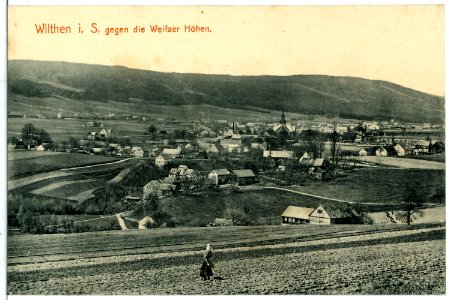 10791-Wilthen-1909-gegen die Weifaer Höhen-Brück & Sohn Kunstverlag