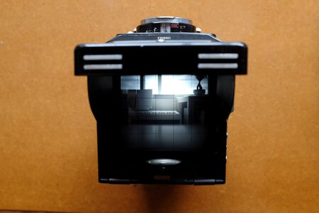 Camera obscura medium format photography