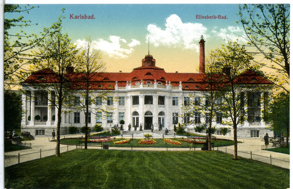 14486-Karlsbad-1912-Elisabethbad-Brück & Sohn Kunstverlag