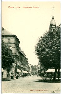 10363-Pirna-1908-Dohnaische Straße-Brück & Sohn Kunstverlag