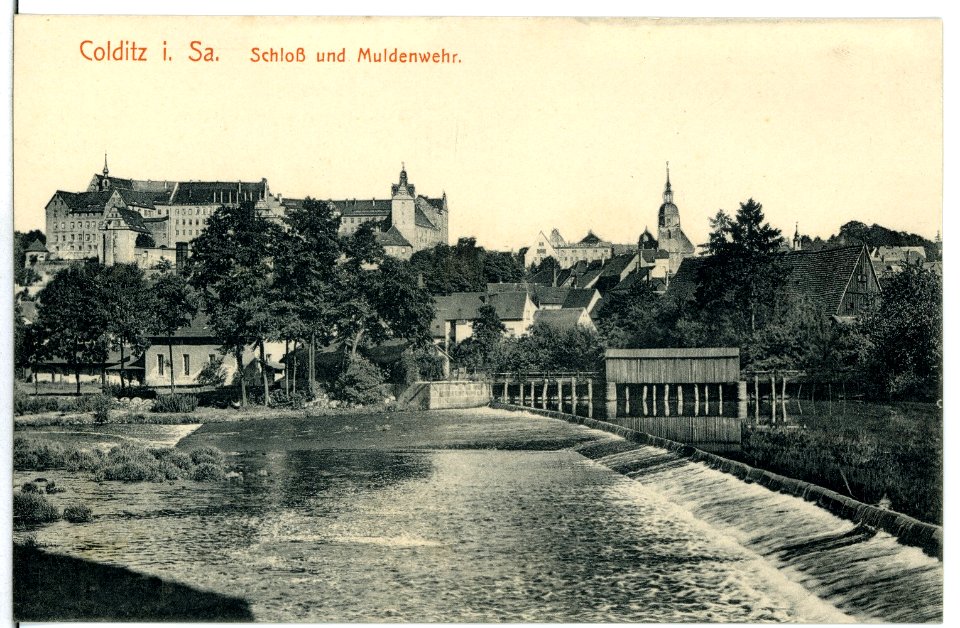 10461-Colditz-1908-Schloß und Wehr-Brück & Sohn Kunstverlag