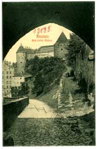 10426-Bautzen-1908-Bick durchs Mühltor-Brück & Sohn Kunstverlag