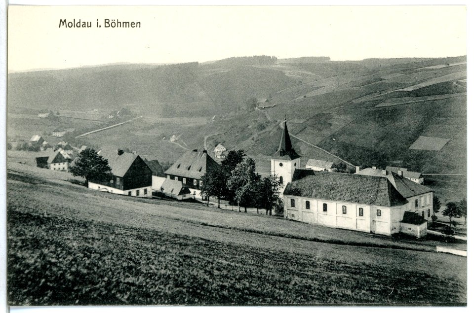 10528-Moldau-1908-Blick auf Moldau-Brück & Sohn Kunstverlag