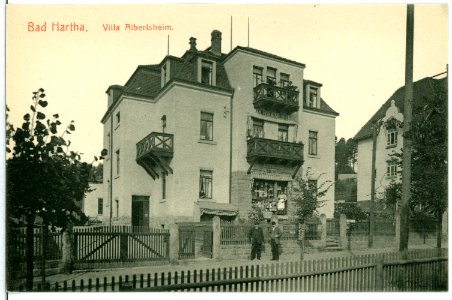10565-Bad Hartha-1909-Villa Albertsheim-Brück & Sohn Kunstverlag