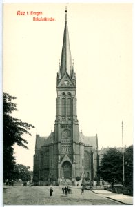 10805-Aue-1909-Nikolaikirche-Brück & Sohn Kunstverlag