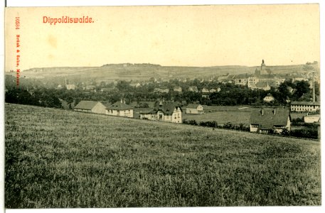 10584-Dippoldiswalde-1909-Blick auf Dippoldiswalde-Brück & Sohn Kunstverlag