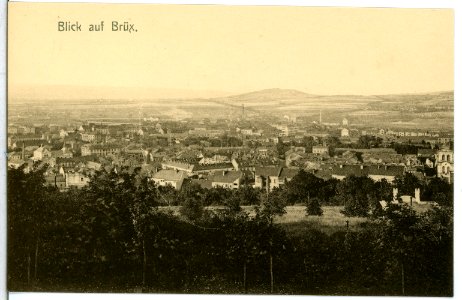 14403-Brüx-1912-Blick auf Brüx-Brück & Sohn Kunstverlag photo